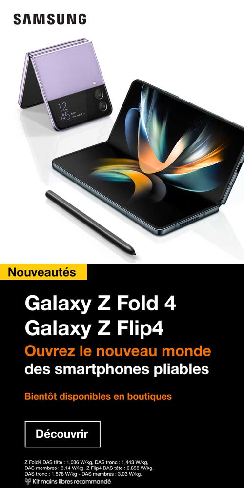 Galaxy ZFlip4 ZFold 4